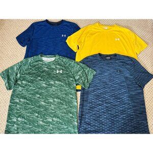 NEW/Once Worn Under Armour Men's XL 4-drifit t-shirts Bundle